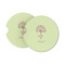 Yoga Tree Sandstone Car Coasters (Personalized)