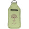 Yoga Tree Sanitizer Holder Keychain - Large (Front)
