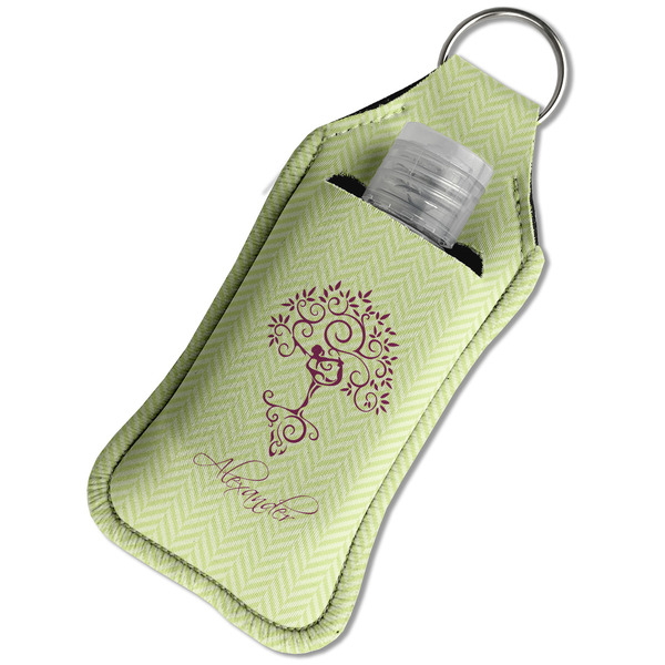 Yoga Tree Sanitizer Holder Keychain - Large in Case
