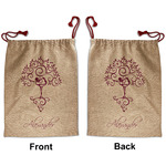 Yoga Tree Santa Sack - Front & Back (Personalized)
