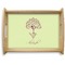 Yoga Tree Natural Wooden Tray - Large (Personalized)