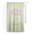 Yoga Tree Sheer Curtain (Personalized)