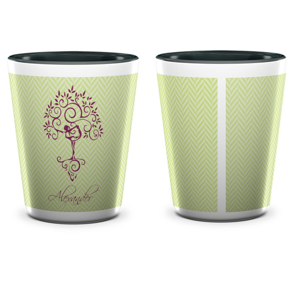 Yoga Tree Shot Glass - Two Tone - APPROVAL