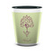Yoga Tree Ceramic Shot Glass - 1.5 oz - Two Tone - Single (Personalized)