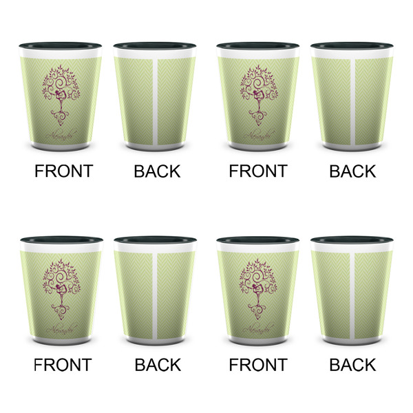 Yoga Tree Shot Glassess - Two Tone - Set of 4 - APPROVAL