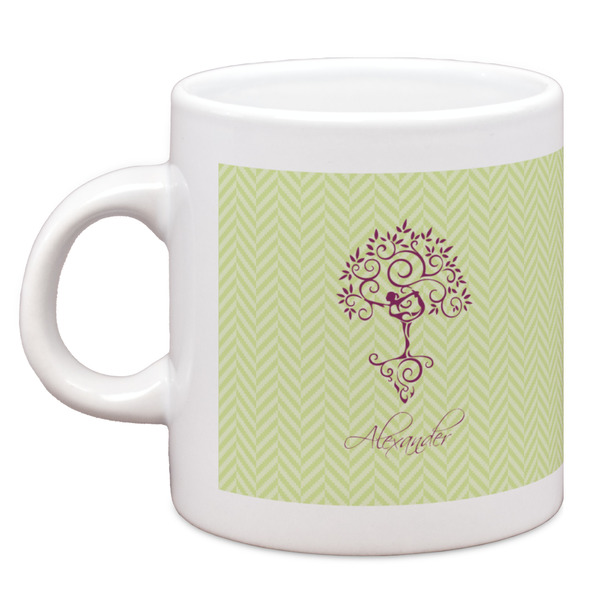 Custom Yoga Tree Espresso Cup (Personalized)