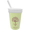 Yoga Tree Sippy Cup with Straw (Personalized)