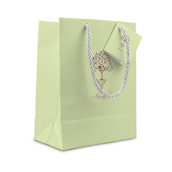 Yoga Tree Small Gift Bag (Personalized)