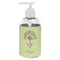 Yoga Tree Plastic Soap / Lotion Dispenser (8 oz - Small - White) (Personalized)