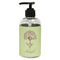 Yoga Tree Plastic Soap / Lotion Dispenser (8 oz - Small - Black) (Personalized)