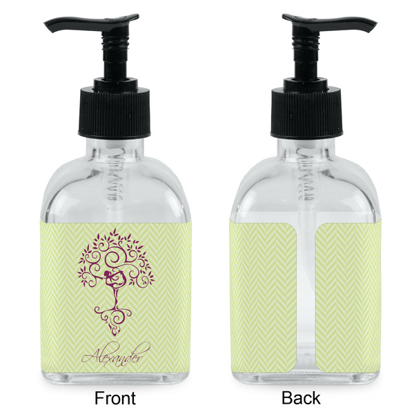 Yoga Tree Glass Soap/Lotion Dispenser - Approval