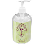 Yoga Tree Acrylic Soap & Lotion Bottle (Personalized)