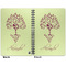 Yoga Tree Spiral Journal 7 x 10 - Apvl