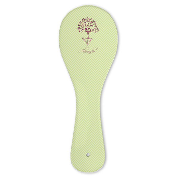 Custom Yoga Tree Ceramic Spoon Rest (Personalized)