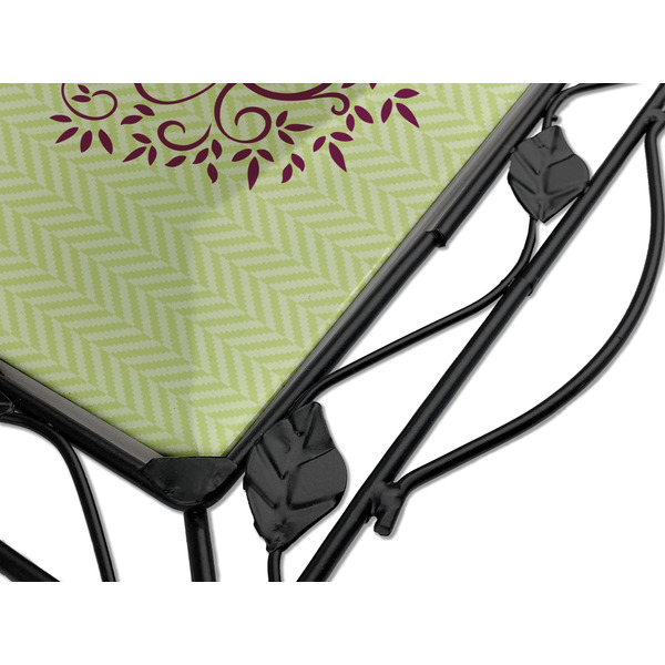 Yoga Tree Square Trivet - Detail