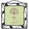 Yoga Tree Square Trivet (Personalized)