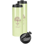 Yoga Tree Stainless Steel Skinny Tumbler (Personalized)