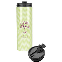 Yoga Tree Stainless Steel Skinny Tumbler (Personalized)