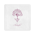 Yoga Tree Standard Cocktail Napkins (Personalized)