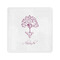 Yoga Tree Standard Cocktail Napkins - Front View