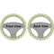 Yoga Tree Steering Wheel Cover- Front and Back