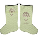 Yoga Tree Holiday Stocking - Double-Sided - Neoprene (Personalized)