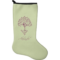 Yoga Tree Holiday Stocking - Single-Sided - Neoprene (Personalized)