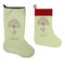 Yoga Tree Stockings - Side by Side compare