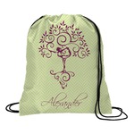 Yoga Tree Drawstring Backpack - Medium (Personalized)