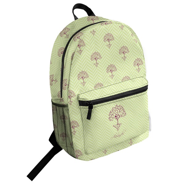 Custom Yoga Tree Student Backpack (Personalized)