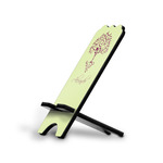Yoga Tree Stylized Cell Phone Stand - Small w/ Name or Text