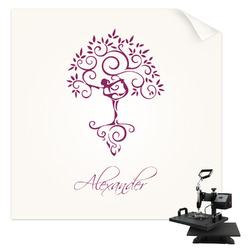 Yoga Tree Sublimation Transfer - Baby / Toddler (Personalized)