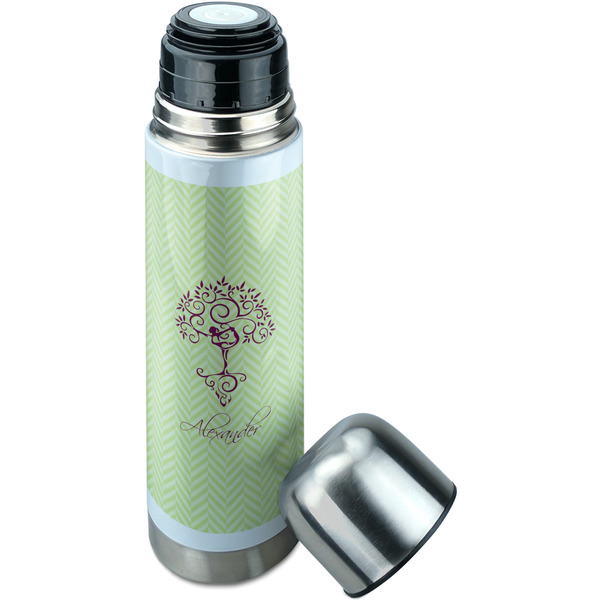 Yoga Tree Thermos - Lid Off