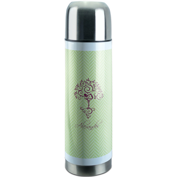 Custom Yoga Tree Stainless Steel Thermos (Personalized)