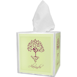Yoga Tree Tissue Box Cover (Personalized)