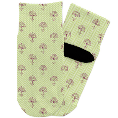 Yoga Tree Toddler Ankle Socks (Personalized)