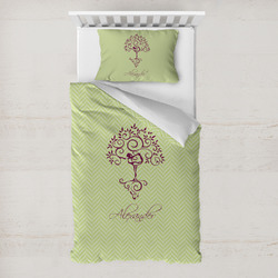 Yoga Tree Toddler Bedding Set - With Pillowcase (Personalized)