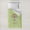 Yoga Tree Toddler Duvet Cover w/ Name or Text