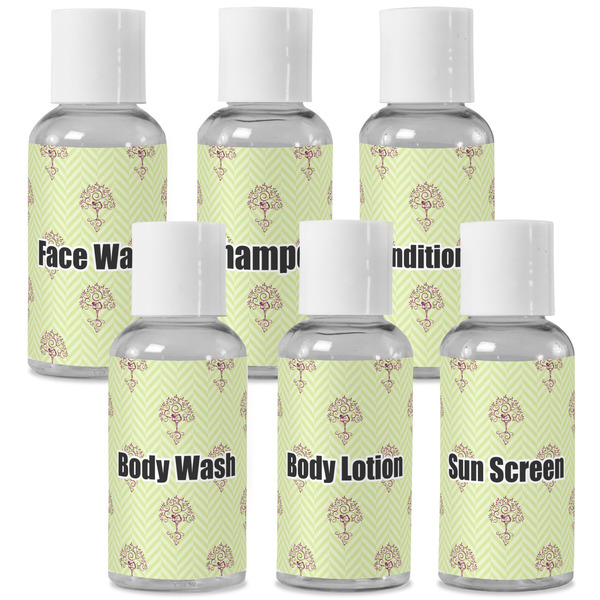 Custom Yoga Tree Travel Bottles (Personalized)