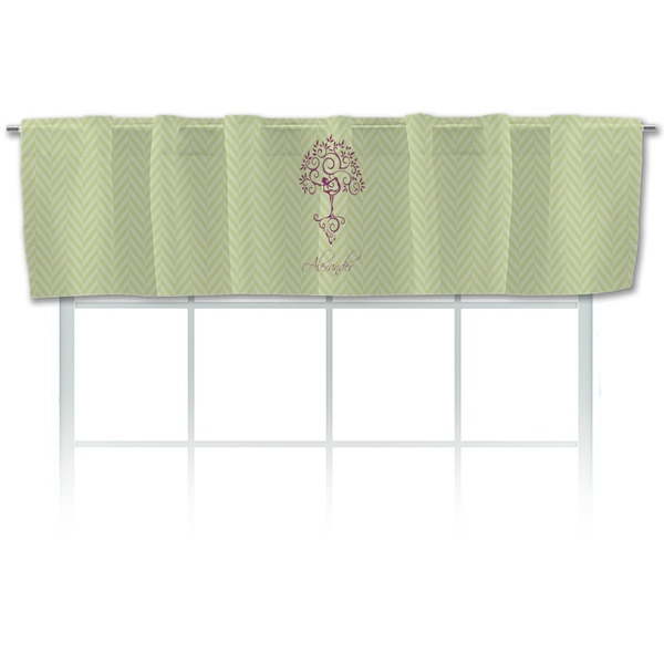 Custom Yoga Tree Valance (Personalized)