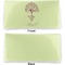 Yoga Tree Vinyl Check Book Cover - Front and Back