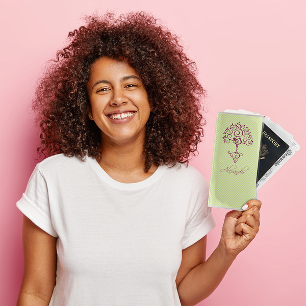 Yoga Tree Vinyl Document Holder - LIFESTYLE