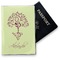 Yoga Tree Vinyl Passport Holder - Front