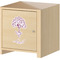 Yoga Tree Wall Graphic on Wooden Cabinet