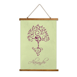 Yoga Tree Wall Hanging Tapestry (Personalized)