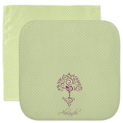Yoga Tree Facecloth / Wash Cloth (Personalized)