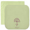 Yoga Tree Washcloth / Face Towels