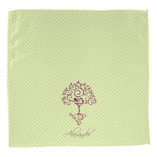Yoga Tree Washcloth - Front - No Soap