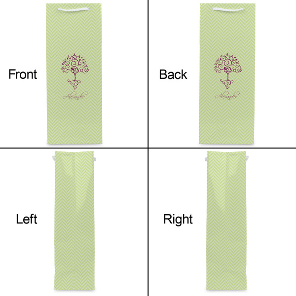 Yoga Tree Wine Gift Bag - Matte - Approval