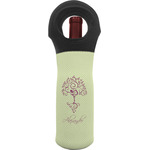 Yoga Tree Wine Tote Bag (Personalized)